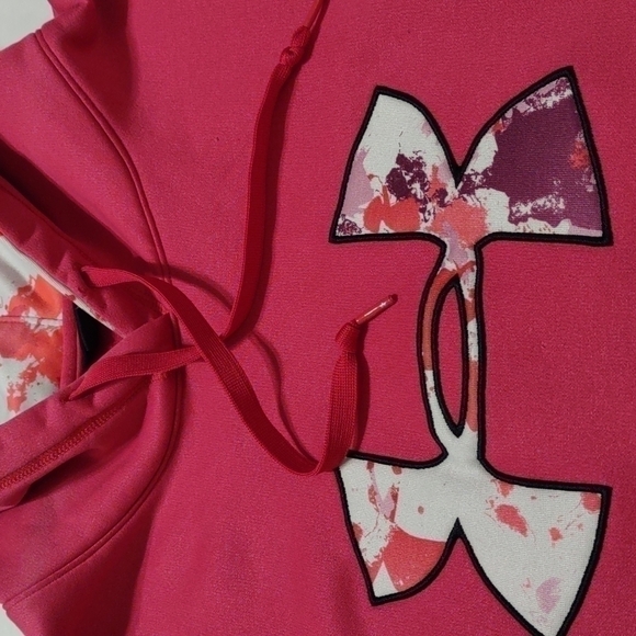 Under Armour Pink pull-over Hoodie - Picture 9 of 12